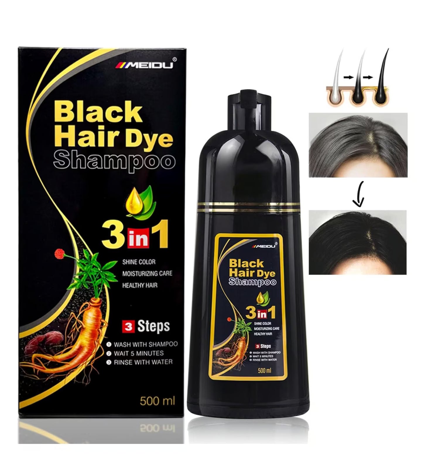 🖤 Champú para Canas 500ml