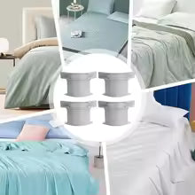 Soporte para sábanas con tiras de bloqueo 4pcs